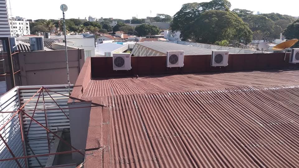 impermeabilização de telhado de zinco
